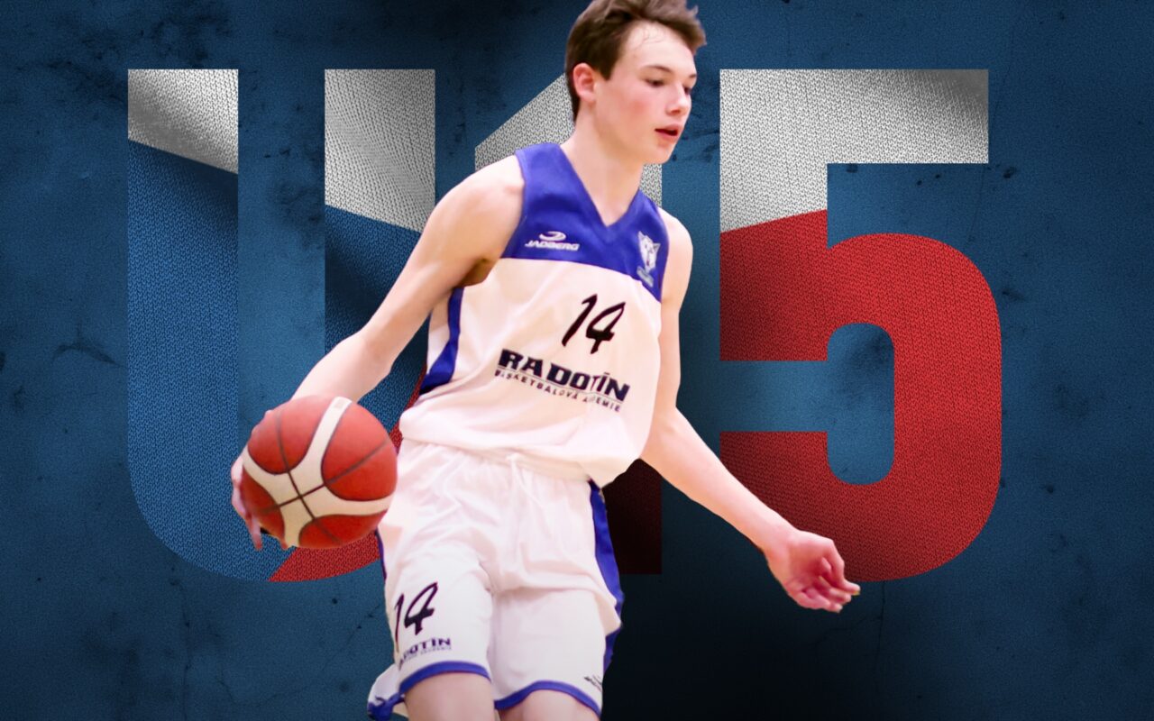 FILIP FIEDLER DEBUTOVAL V NÁRODNÍM DRESU ČR U15